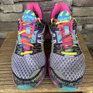 ASICS Gel Noosa Tri 8 Shoes Womens Size 9.5 Purple Running Comfort Walking Gym